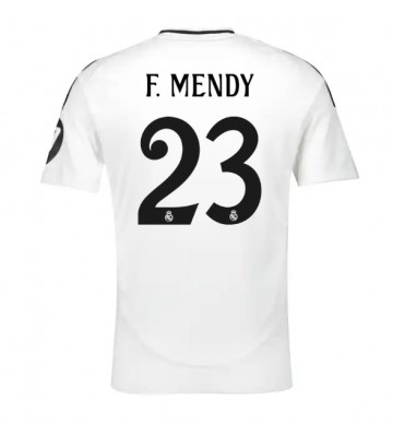 Real Madrid Ferland Mendy #23 Hjemmebanetrøje 2024-25 Kort ærmer